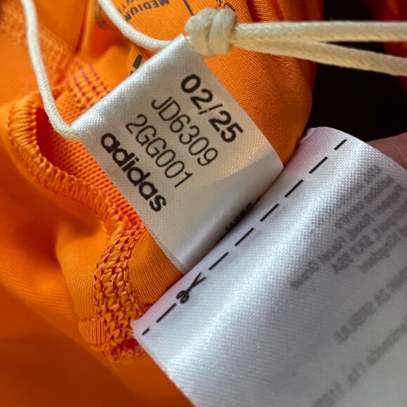 Farm Rio Adidas Colab Racerback Farm Bra Training Entrenamiento Orange Pink S - Picture 7 of 13